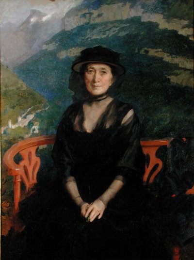 Portrait of Mrs Addison C. Harris by Cecilia Beaux