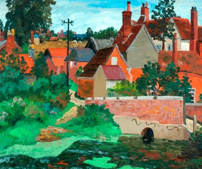 Polstead, Suffolk, c.1933 by Cedric Morris