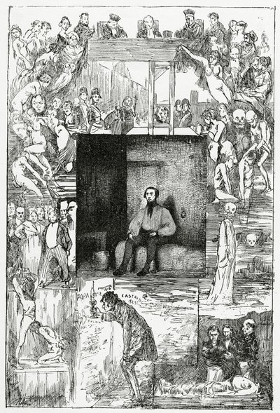 The Last Day of the Convict, 19th Century by Celestin Francois Nanteuil