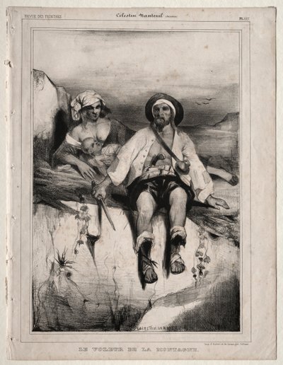 The Robber from the Mountain by Celestin Francois Nanteuil
