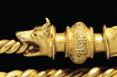 Highly Important La Tene Warrior Fibula (Detail) by Celtic