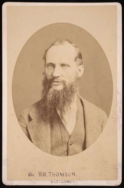 Portrait of Sir William Thomson, 1st Baron Kelvin 1824-1907, 1876 by Centennial Photographic Company