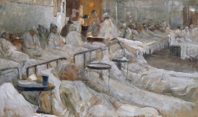 Hospital ward by Cesare Ciani