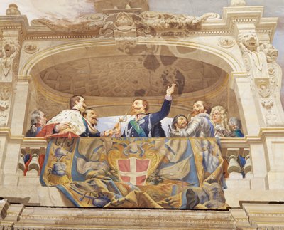 Detail from Allegory of Italy by Cesare Mariani