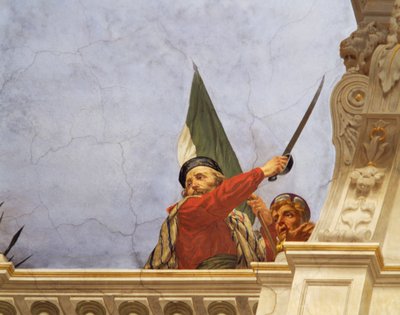 Allegory of Italy (detail) by Cesare Mariani