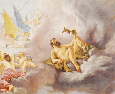 Detail from Allegory of Italy (detail) by Cesare Mariani