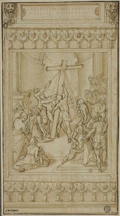 Saint Helena Kneeling before the True Cross by Cesare Nebbia