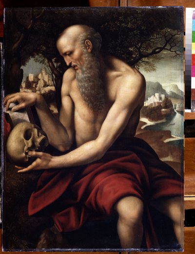 Representation of Saint Jerome (Vanity) by Cesare da Sesto