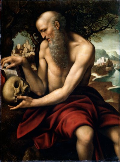 Saint Jerome by Cesare da Sesto