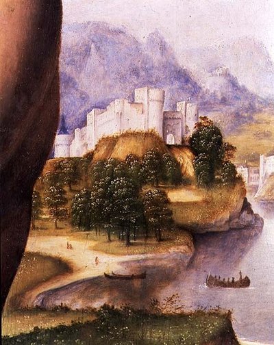St. Jerome (detail) by Cesare da Sesto