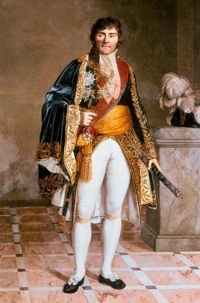 Marshal Francois Joseph Lefebvre, Duke of Dantzig by Cesarine (1773 1844) Davin