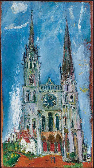 Chartres Cathedral by Chaim Soutine