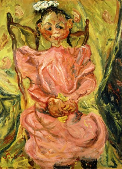 Girl in Pink by Chaim Soutine