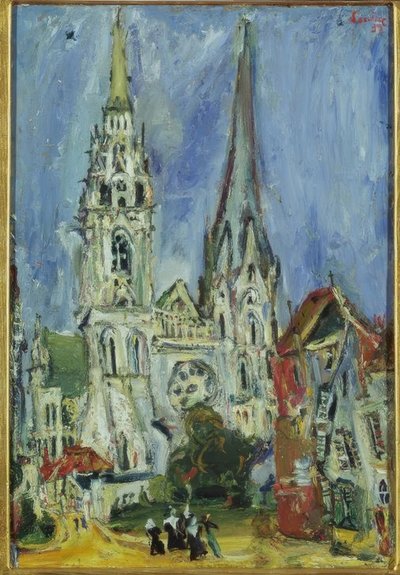 The Cathedral of Chartres by Chaim Soutine