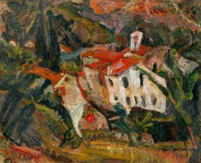 Landscape in Céret by Chaim Soutine