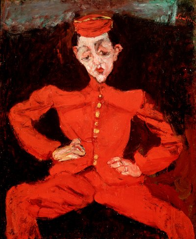 The Bellboy. Painting by Chaim Soutine by Chaim Soutine