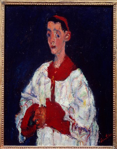 The Choir Boy by Chaim Soutine