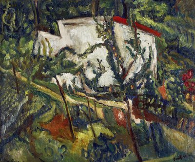 House in Clamart by Chaim Soutine