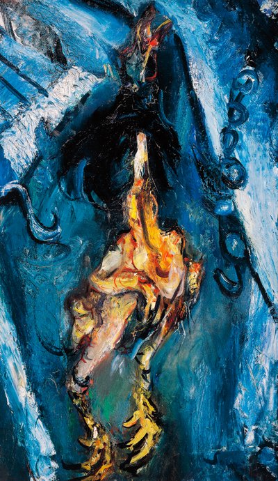 Plucked chicken by Chaim Soutine
