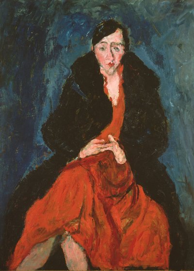 Portrait of Madeleine Castaing by Chaim Soutine