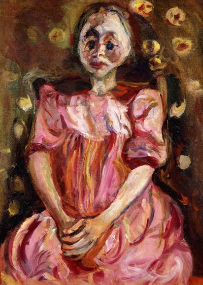 The Little Girl in Pink by Chaim Soutine