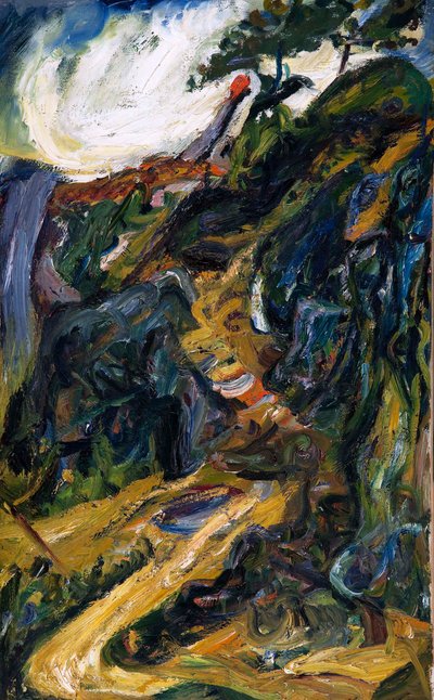 Winding Road, Near Gréolières by Chaim Soutine