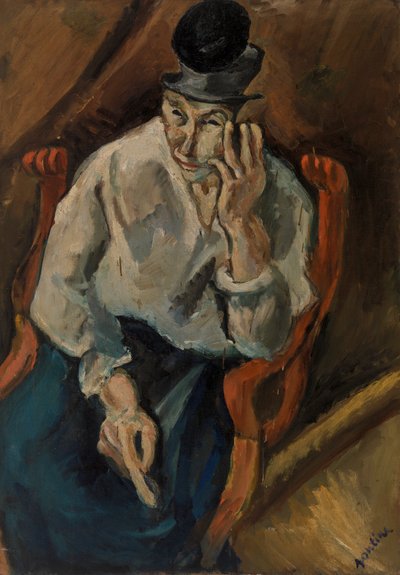 Woman Seated in Armchair by Chaim Soutine