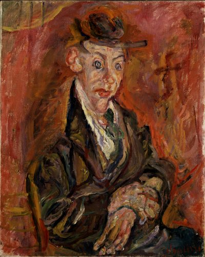 Woman with Round Eyes by Chaim Soutine