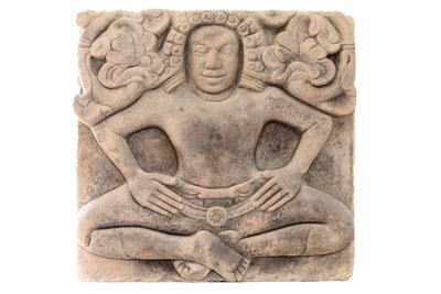 Yaksa or Yaksha, Quang Nam province, 5th century AD by Champa Civilisation