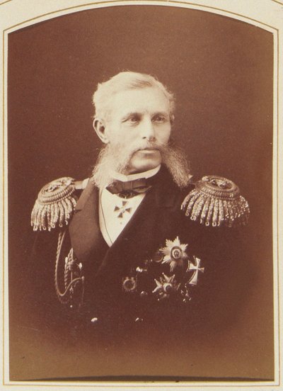 Portrait of Admiral Grigory Ivanovich Butakov by Charles Bergamasco