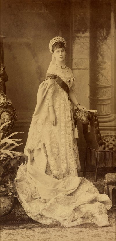 Portrait of Grand Duchess Elizaveta Fyodorovna, Princess Elizabeth of Hesse and by Rhine by Charles Bergamasco