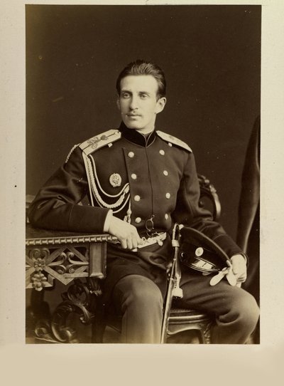 Portrait of Grand Duke Nicholas Constantinovich of Russia by Charles Bergamasco