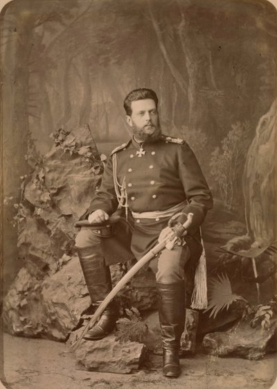 Portrait of Grand Duke Vladimir Alexandrovich of Russia (1847-1909) by Charles Bergamasco