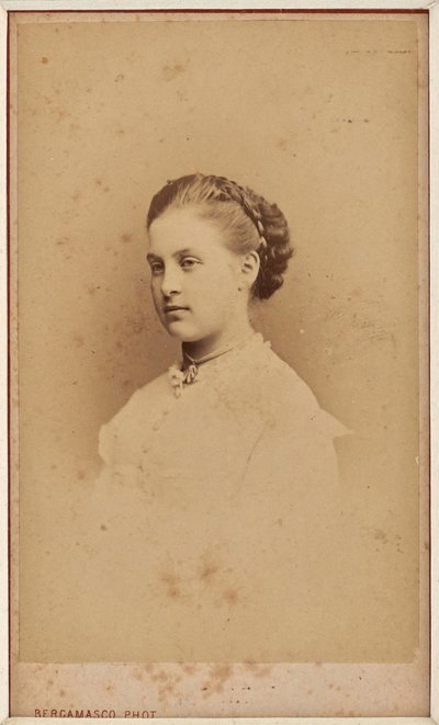 Portrait of Grand Duchess Olga Constantinovna of Russia by Charles Bergamasco
