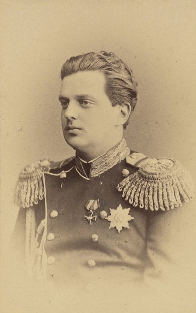 Portrait of Grand Duke Vladimir Alexandrovich of Russia (1847-1909) by Charles Bergamasco