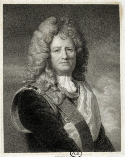 Portrait of Vauban by Charles (after) Le Brun
