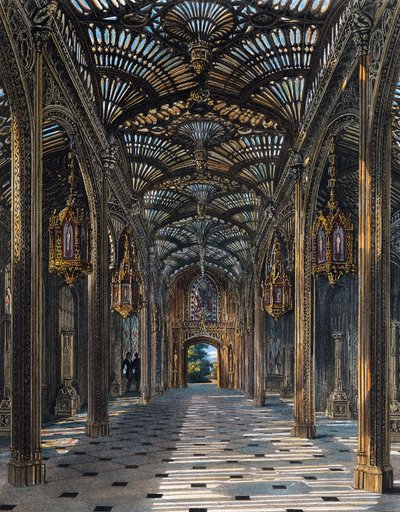 Conservatory, From The History of the Royal Residences by Charles (after) Wild