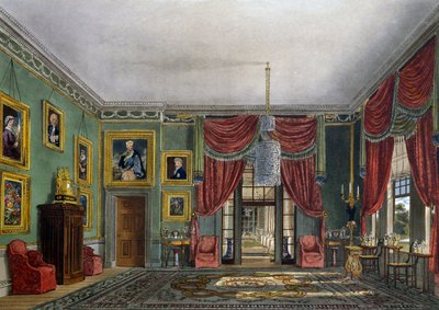 Green Pavilion, From The History of the Royal Residences by Charles (after) Wild