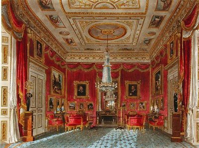 The Rose Satin Drawing Room, Carlton House, from 