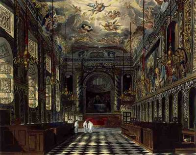 The Royal Chapel, Windsor Castle, from 