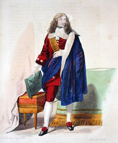 Jean-Baptiste Colbert de Torcy (1619-83), illustration from 