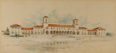 Main Building, Richmond Beach Park, Staten Island by Charles Adams Platt