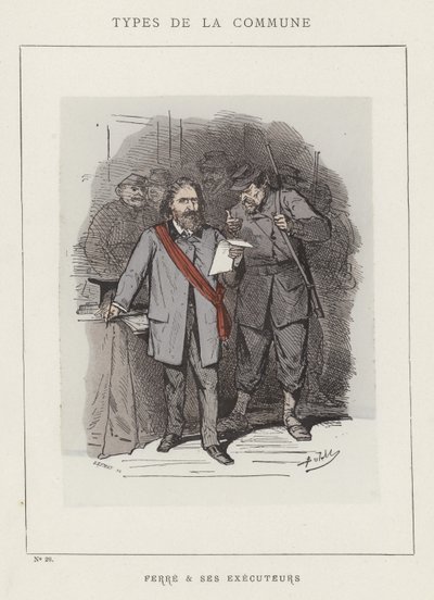 Ferre and His Executors by Charles Albert d Arnoux Bertall