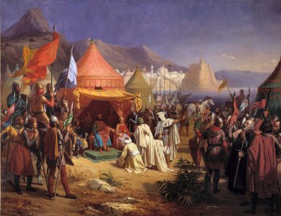 Taken of Tripoli in April 1102 by Charles Alexandre Debacq