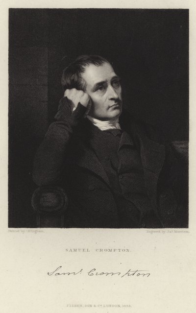 Samuel Crompton by Charles Allingham