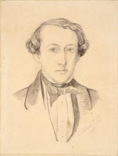 Portrait of Sir John Everett Millais by Charles Allston Collins