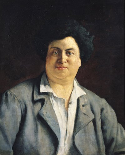 Portrait of Alexandre Dumas pere (1802-70), 1878 by Charles Alphonse Paul Bellay
