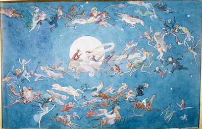 A Dance Round the Moon by Charles Altamont Doyle
