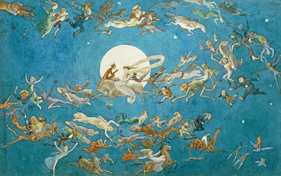 A Dance around the Moon by Charles Altamont Doyle