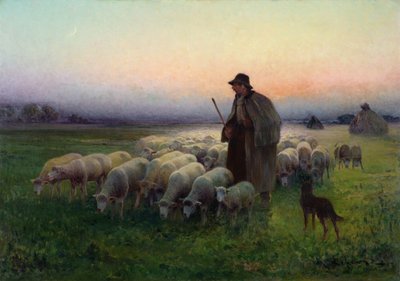The Return to the Field by Charles Amable Lefebvre